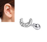 Piercing 1 Piece Cartilage Helix Stud Ear Piercing Plug Steel Earring – Helix Tragus Daith Conch Body Piercing Jewelry Pakistan | Hanaya Store
