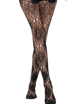 Women Lace Full Socks Long Tights Legging Stockings – Image 8 of 14