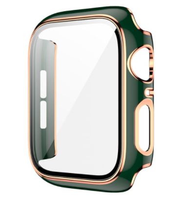 360 Protection With Glass Front Premium Quality Bumper Case Protector Compatible for APPLE iwatch 44mm Series 4/5/6 – Acce...