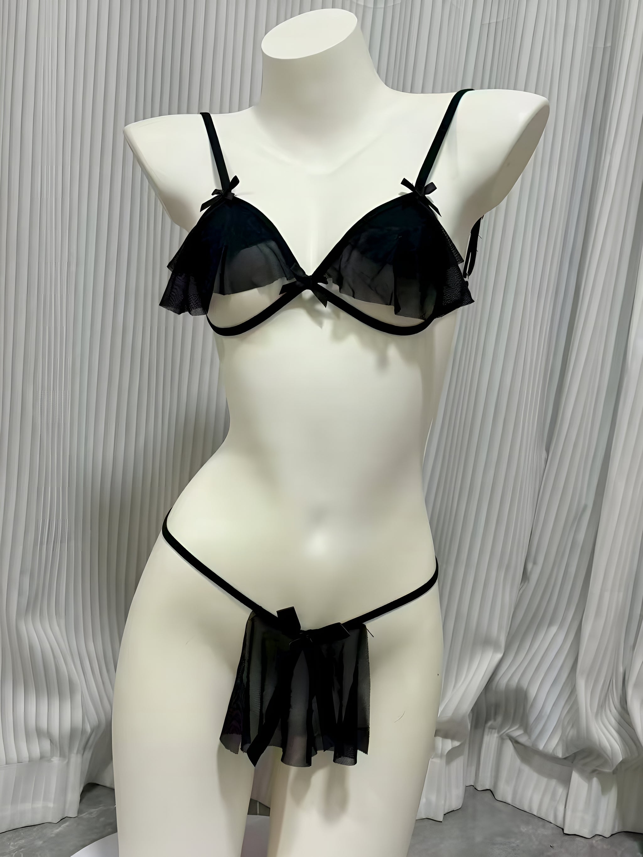 One Size (Fits:40-75 KGS) Bra set Lingerie Set Women Trendy Underwear Bikini Three-point – Bra Set Online in Pakistan | Ha...
