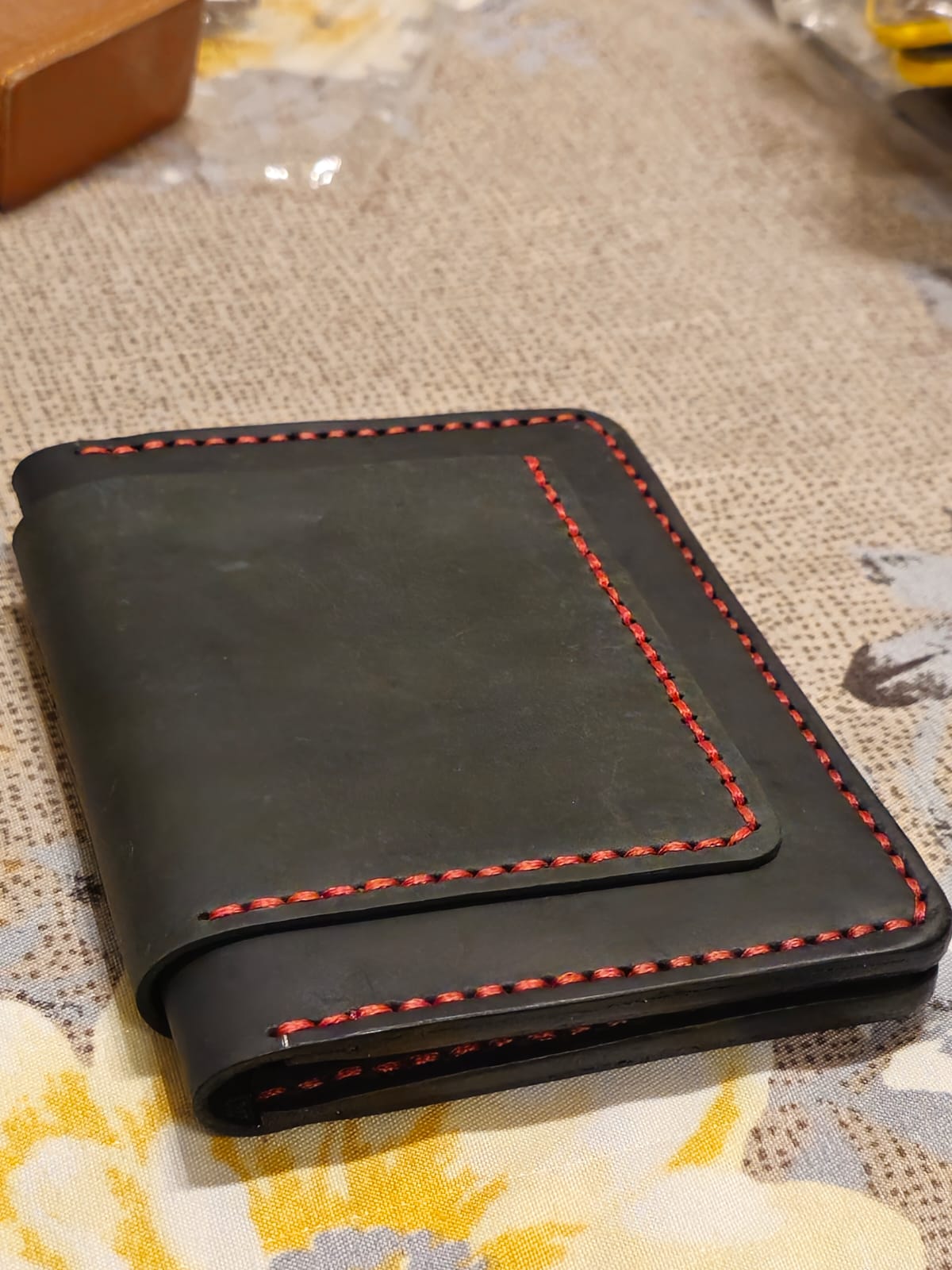 Genuine Leather Wallet for Men | Crazy Horse Pull-Up Cowhide Bifold Wallet with Card Slots & Cash Compartment