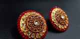 Meenakari Love Trendy Traditional Classy Party Wedding Earring For Girls – Image 3 of 3