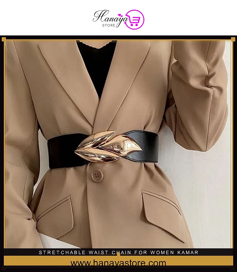 Stretchable Waist Chain for Women Kamar Band Belt for Girls Slim Saree Belt Waist Belt for Pakistani Dresses – Buy belts online in Pakistan