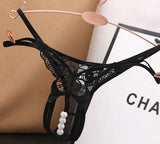 High Premium One Size Quality Butterfly Panty Underwear G String Pearl Panties Underwear Underpants Lingerie – Image 2 of 2
