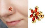 1 PIECE Piercing 16G (1.2mm) Elegant Body Jewelry Elegant – View 6 – Earrings | Hanaya Pakistan