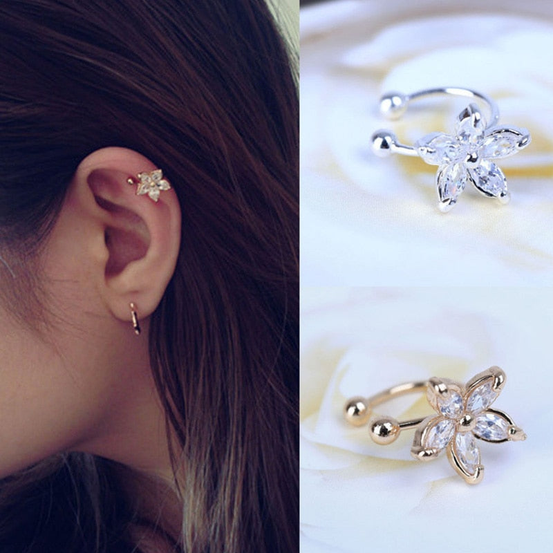 Trendy 2 Pieces High Quality Classy Adjustable Ear Cuff Set – Detail View – Accessories for Women Pakistan | Hanaya