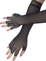 Fishnet Lace Hollow Elasticity Hand Gloves Fashionable Women Gloves Stylish Women's Gloves Fishnet, Lace, Fingerless & Mor...