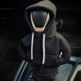 Car Gear Shift Cover Fashion Gearshift Hoodie Car Gear Gear Sweatshirt Change Lever Cover Shift Knob Cover AUTO Manual Handle – Image 4 of 7
