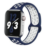 Compatible For APPLE strap Elegant Sports Silicon 42/44mm Series 1/2/3/4/5/6 – View 6 – Accessories | Hanaya Pakistan