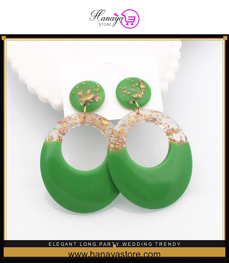 Elegant Long Party Wedding Trendy Earrings – Earrings Online in Pakistan | Hanaya