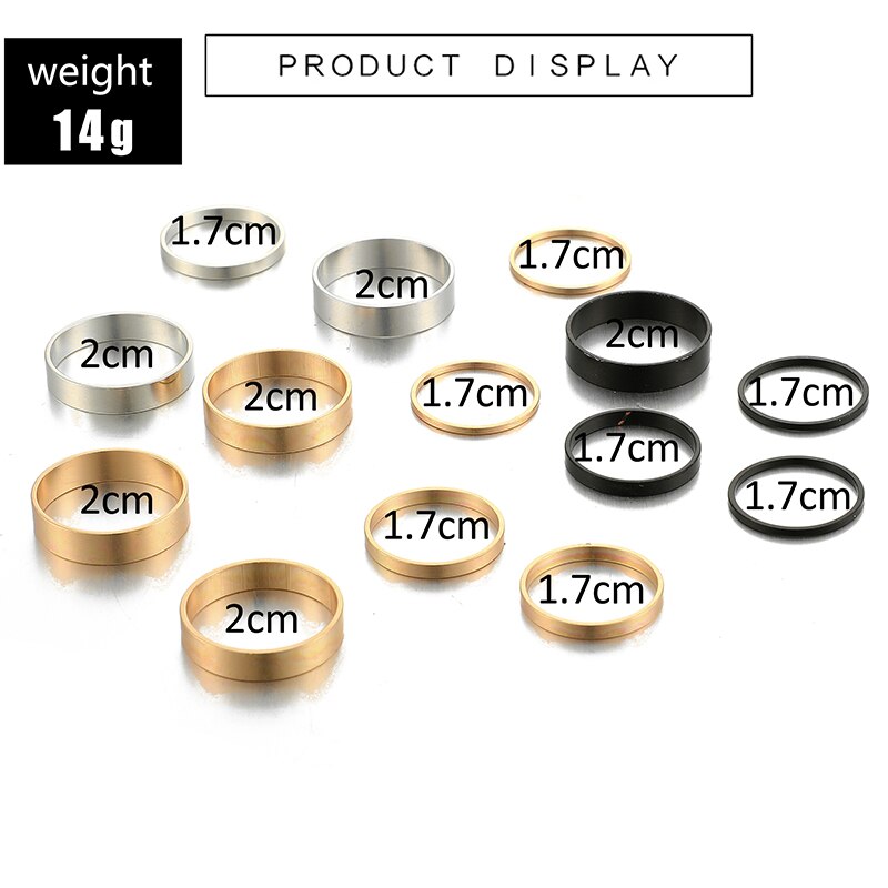 Trendy High Class 14 Elegant Rings For Women – Image 2 of 2