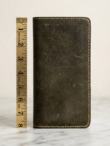 Genuine Leather Wallet for Men | Crazy Horse Pull-Up Cowhide Bifold Wallet with Card Slots & Cash Compartment