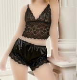 Premium Quality Nightdress Pajama Pajamas Set Stretch Body Con Mini Dress Sleepwear Lingerie Nightgown – Image 4 of 6