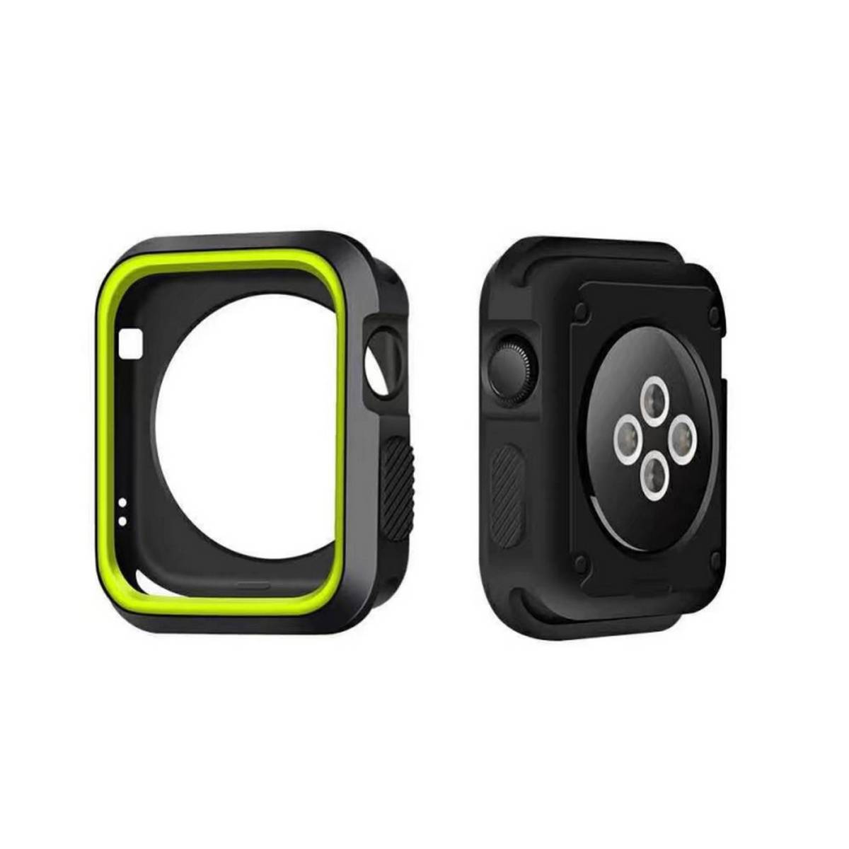 High Quality Super Soft Silicone Bumper Case Compatible forAPPLE Watch 44mm Series 4 5 – View 4 – Accessories | Hanaya Pak...