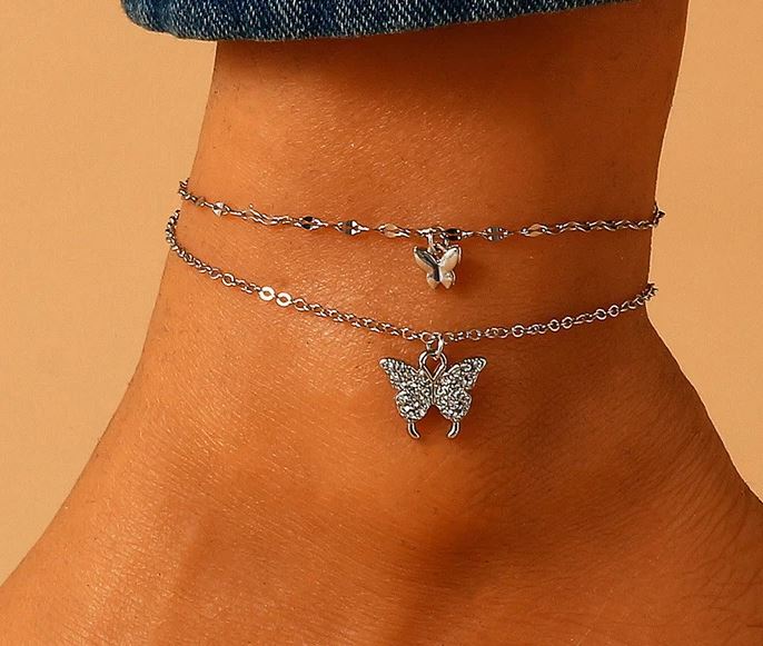 anklet for girls stylish anklet for girls stylish korean fashion fashion jewellery shop jewelry fine jewelry anklet jewell...