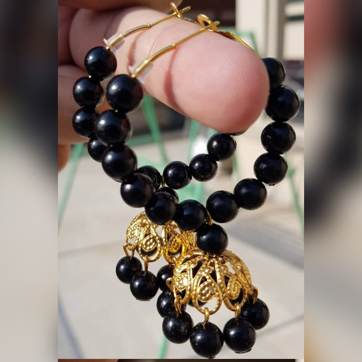 Tassel Jhumki Exquisite Elegant Stylish Earrings – Earrings Online in Pakistan | Hanaya
