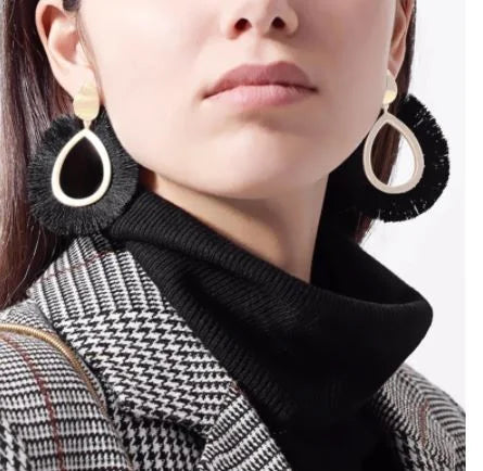 Classy Trendy Party Fashionable Earring – Close Up – Earrings | Hanaya Pakistan