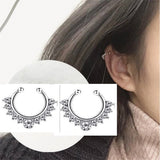 High Quality Crystal Flower Earrings – Elegant Petal Design for Women – Lifestyle – Buy Earrings Pakistan | Hanaya