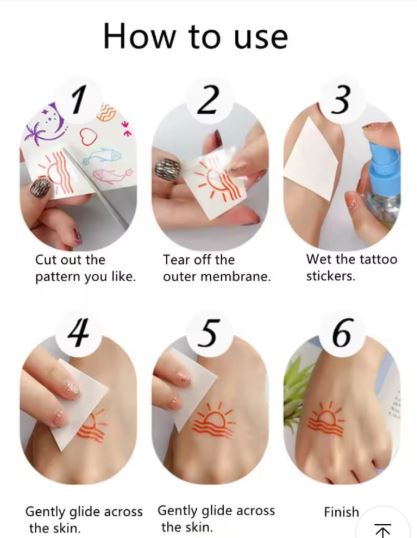 Metallic Lace Henna Mehndi Tattoo Stickers Water Transfer Printing Retro Waterproof hand tattoo leg tattoo neck tattoo wri...