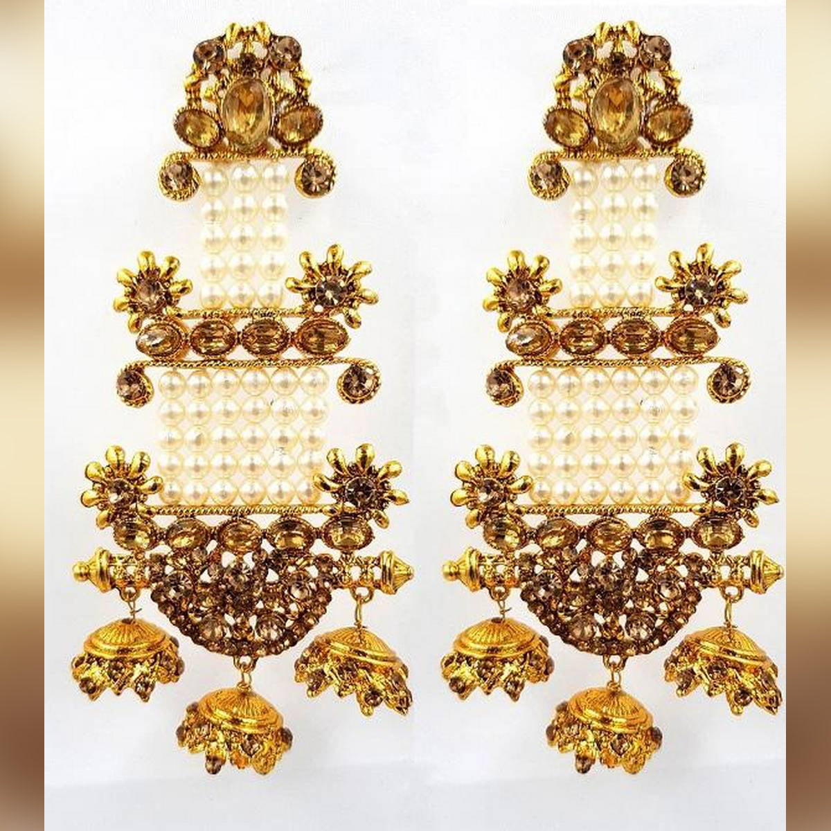 Trendy Big Tassel Fully Classy Earring – Earrings Online in Pakistan | Hanaya