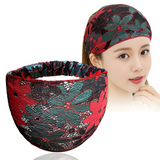 Hijab Headband Bohemian Yoga Headband for Women Sports Hairband, Non-Slip Workout Bandana, Cashew Flower Print Hair Accessory, Stretchy Fitness Headwear – Image 2 of 2