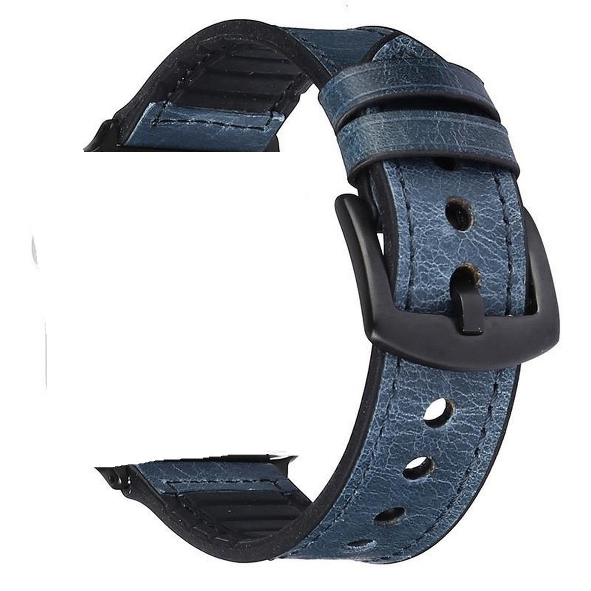 STRAP Vintage Rough Outer Leather Inner Silicon strap Compatible For APPLE 42/44mm Series 1/2/3/4 – Lifestyle – Buy Access...