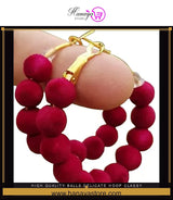 High Quality Balls Delicate Hoop Classy Multi Jhumki Trendy Earring – Accessories Online in Pakistan | Hanaya