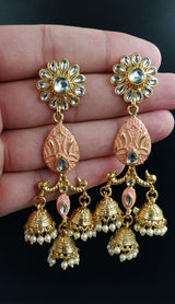 True Pearl Love Trendy Classy Party Wedding Earring For Girls – Image 3 of 3