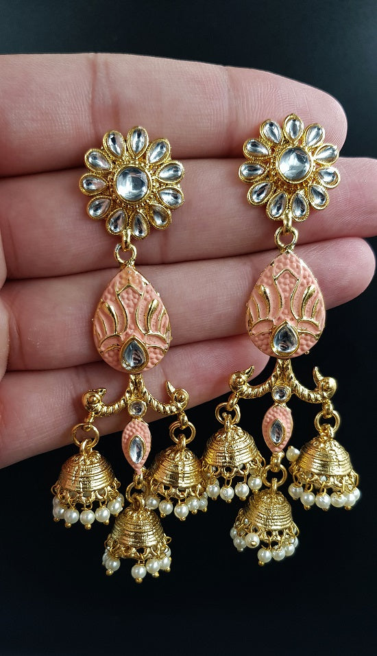 True Pearl Love Trendy Classy Party Wedding Earring For Girls – Image 3 of 3
