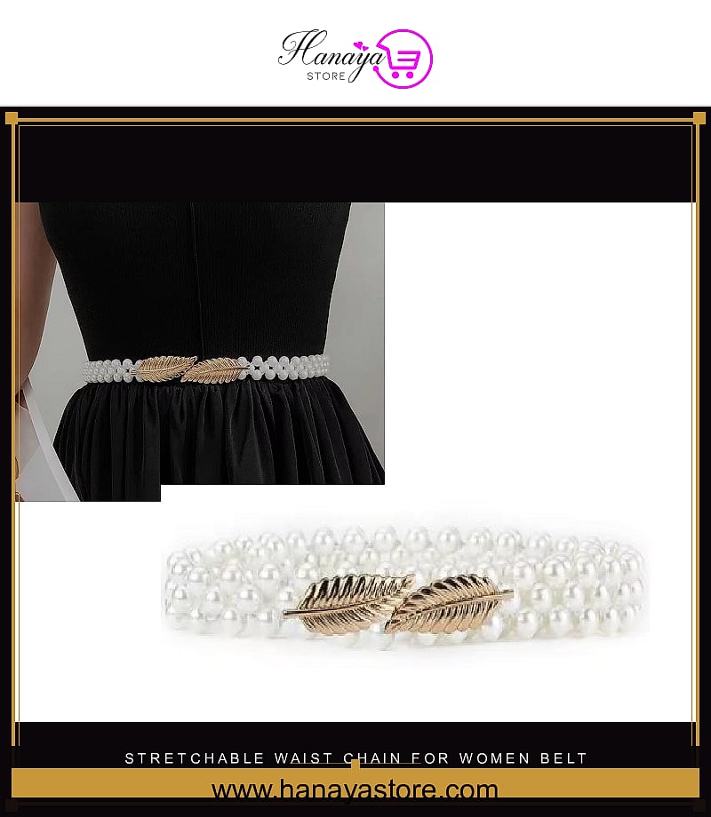 Stretchable Waist Chain for Women Belt for Girls Kamar Band Stylish Slim Belt Elegant Fashionable Classy Waist Accessory Pakistan – Buy belts online in Pakistan