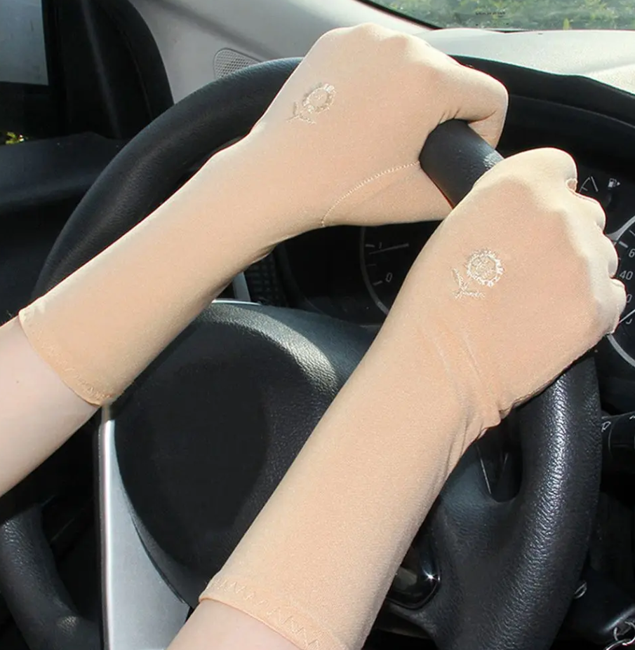 Girls Long Hand Gloves Women Gloves Arm Cuff Hijab Gloves – Accessories Online in Pakistan | Hanaya