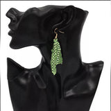 Hanya Collection Royal Sequins Tassel Crystal Trendy Earring – Lifestyle – Buy Accessories Pakistan | Hanaya