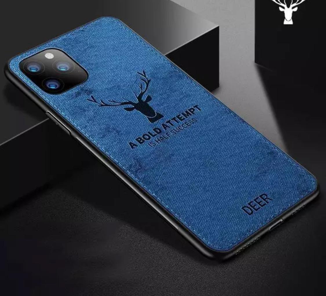 Classy Cloth Shockproof Case Compatible for APPLE IPHONE 11 – Close Up – Accessories | Hanaya Pakistan