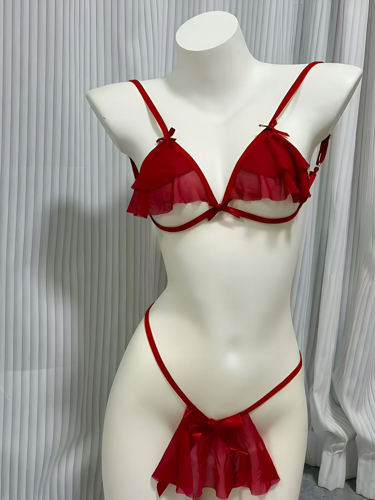 One Size (Fits:40-75 KGS) Bra set Lingerie Set Women Trendy Underwear Bikini Three-point – Close Up – Bra Set | Hanaya Pak...