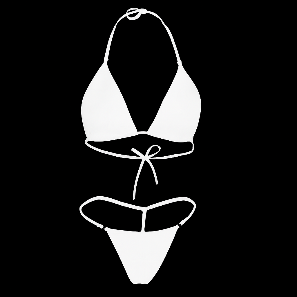 One Size (Fits:40-65 KGS) Bra Set Lingerie Set Women Trendy Underwear Bikini Three-point Set (weight:40-65 KGS) – Image 3 of 3