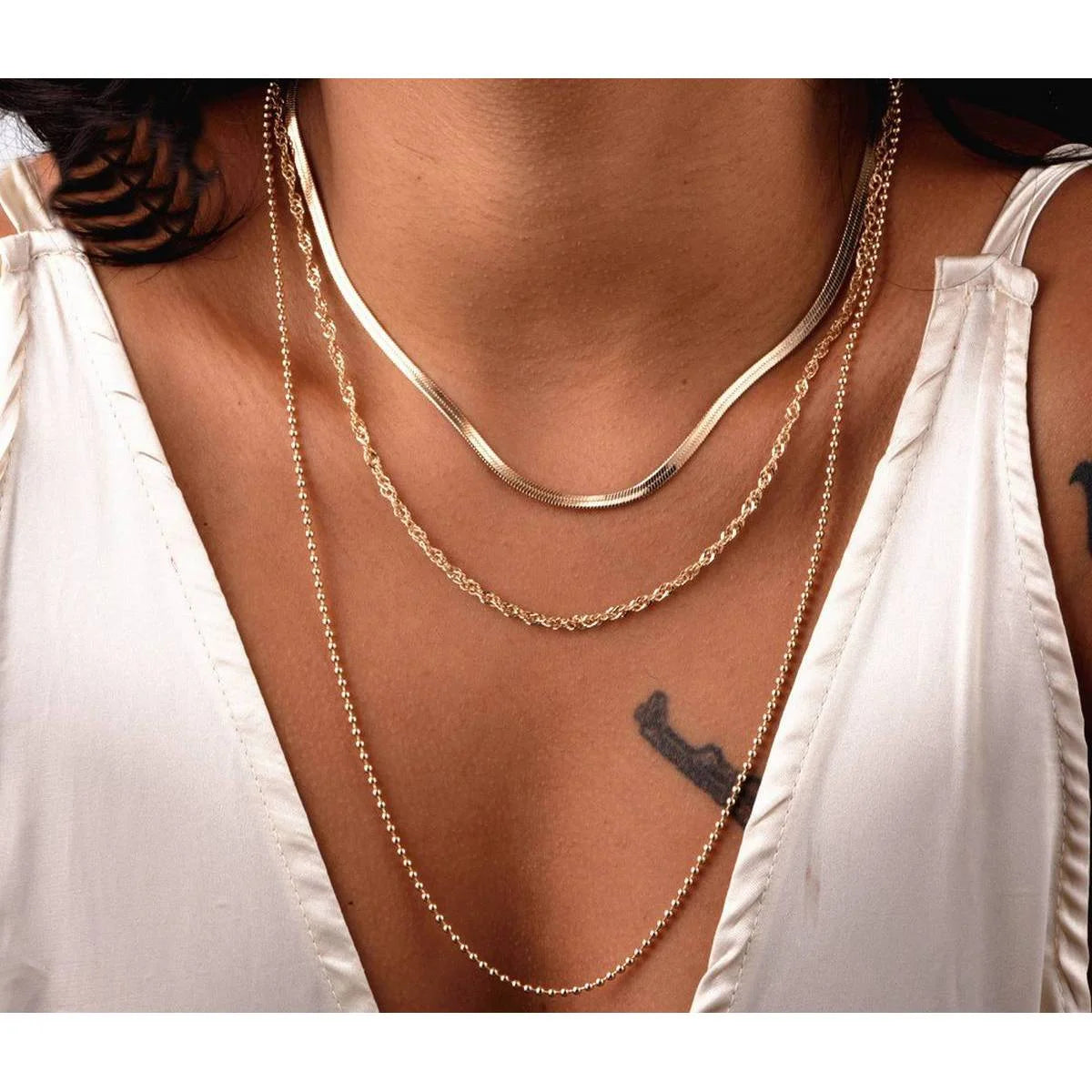 Trendy Classy Multi Layered Elegant Royal Necklace For Girls