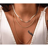 Trendy Classy Multi Layered Elegant Royal Necklace For Girls