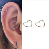 SNUG 2 Pieces Cartilage Helix LOBE 8mm Stud TRAGUS Tragus ORBITAL ROOK DAITH 0.8mm Ear HELIX Piercing Plug Earring – Lifes...