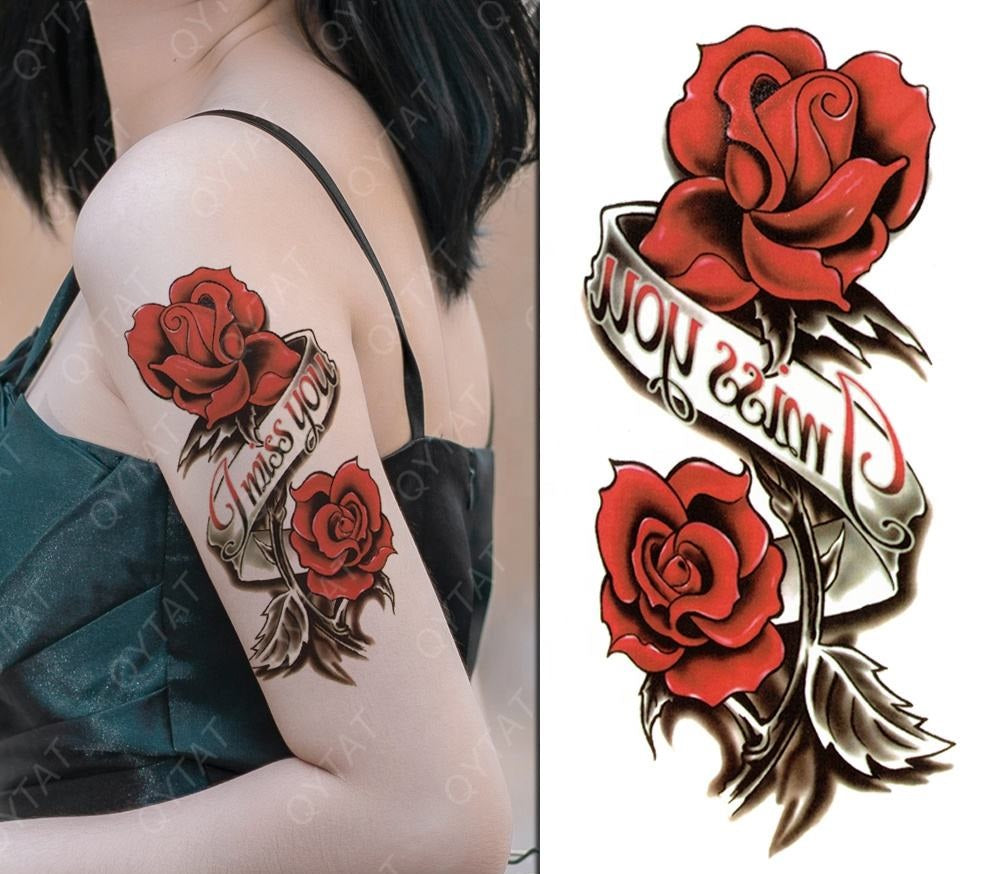 Waterproof Temporary Tattoo Sticker Face hand tattoo leg tattoo neck tattoo wrist tattoo thigh tattoo back tattoo arm tattoo foot tattoo Mehndi Henna