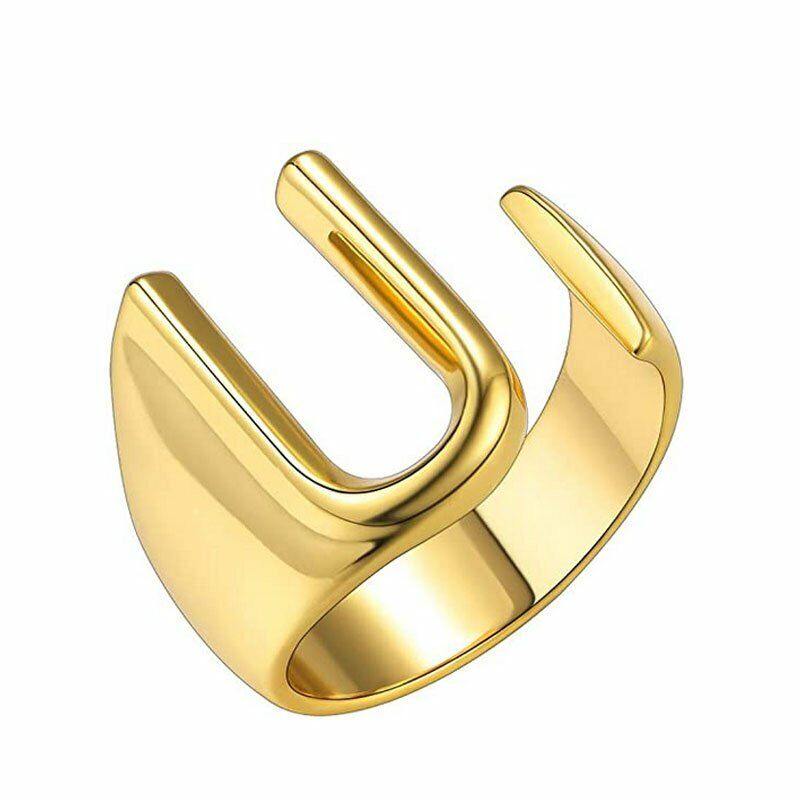Trendy Letter Name Ring For Women Ring Jewelry Jewellery Girls Fashion – View 10 – Accessories | Hanaya Pakistan