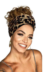 Bohemian Yoga Headband for Women – Wide Elastic Sports Hairband, Non-Slip Workout Bandana, Cashew Flower Print Hair Accessory, Stretchy Fitness Headwear