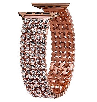 Premium Quality Ladies Compatible for APPLE iWatch Strap Elegant 38/40mm Series 1/2/3/4/5/6