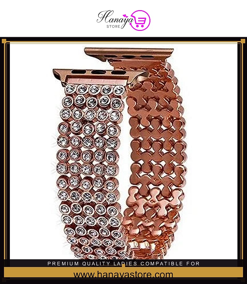 Premium Quality Ladies Compatible for APPLE iWatch Elegant 38/40mm Series 1/2/3/4/5/6
