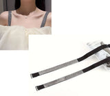 1 PAIR Adjustable Bra Strap Women Bra Shoulder Strap Elastic Anti Slip Adjustable Strap Detachable Ladies Bra Accessory – ...