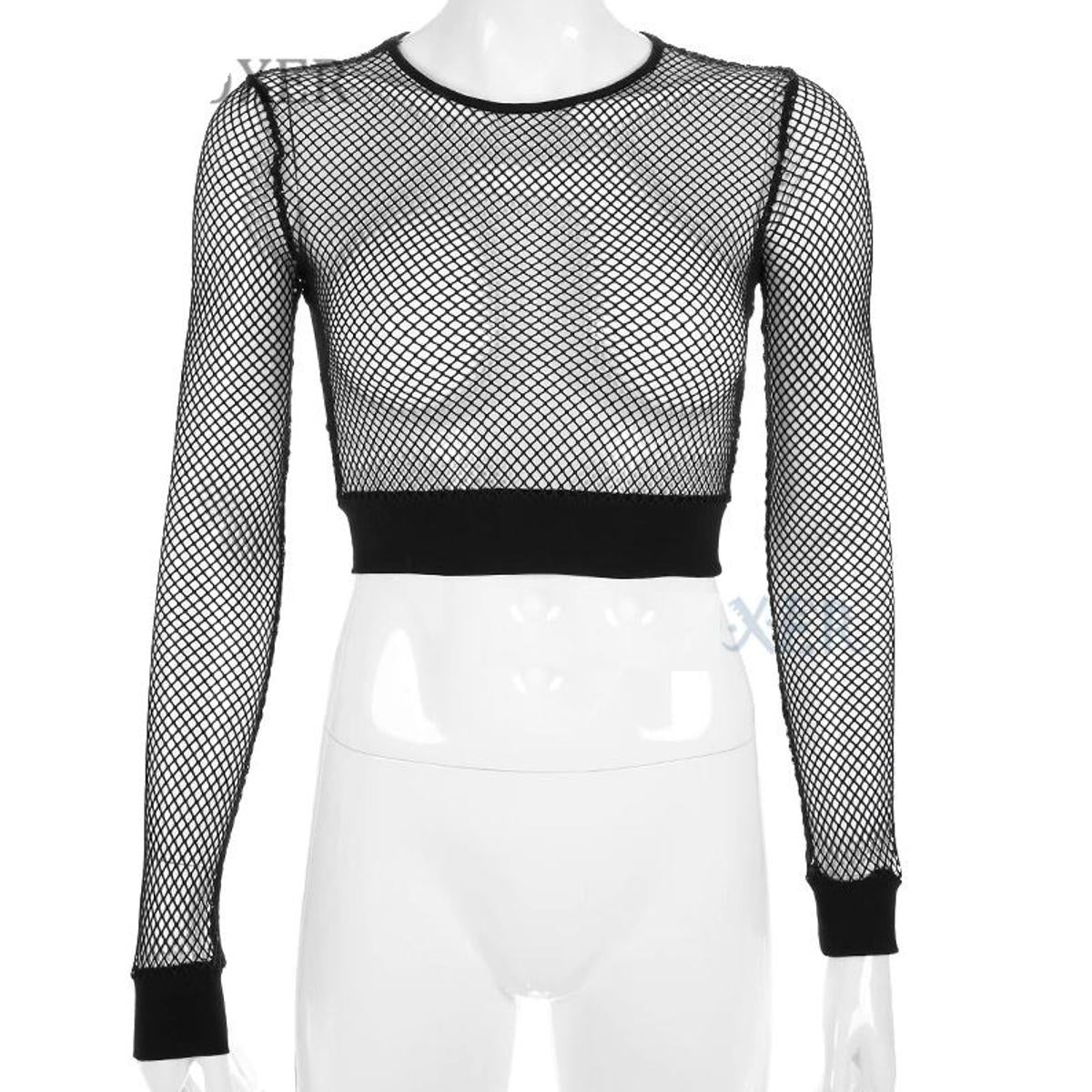 Shirt Body Long Sleeve Cosplay Black T Shirt Fishnet Underwear Base Clothes – Buy bra & panty online in Pakistan