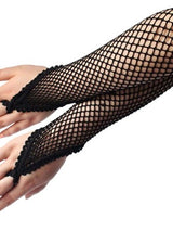 Fishnet Lace Hollow Elasticity Hand Gloves Fashionable Women Gloves Stylish Women's Gloves Fishnet, Lace, Fingerless & Mor...