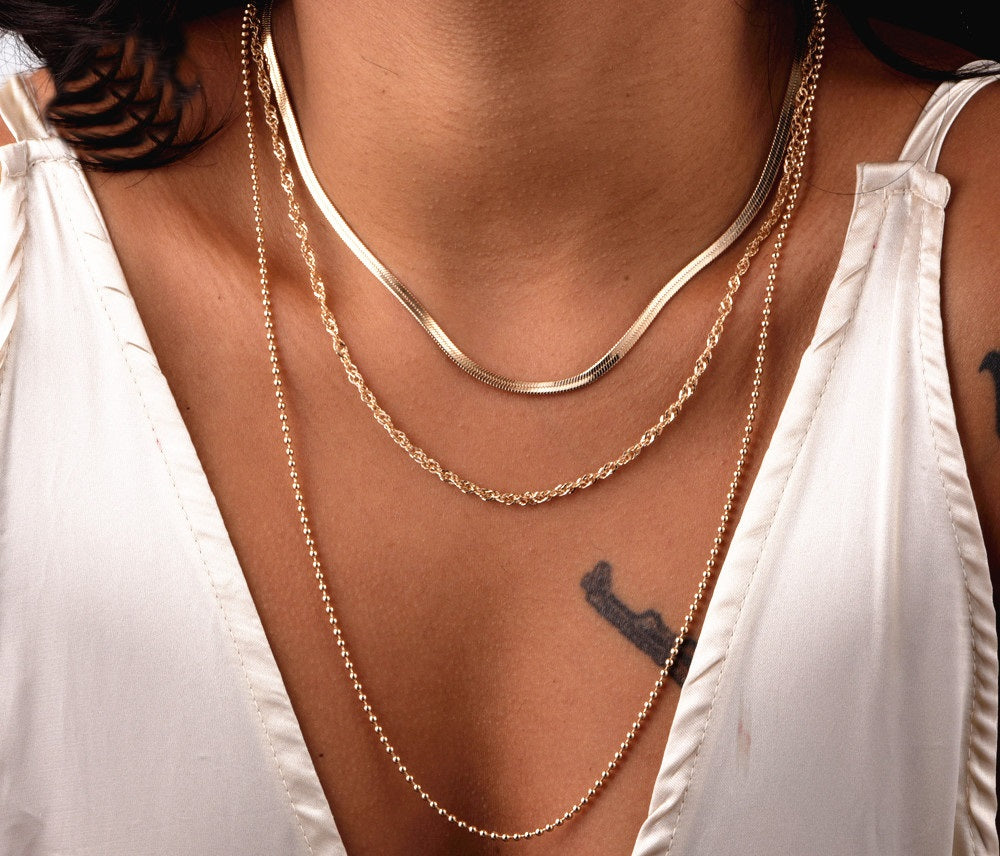Trendy Classy Multi Layered Elegant Royal Necklace For Girls – Image 2 of 3