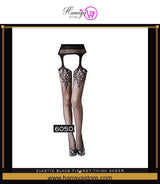 Elastic Black Fishnet Thigh Sheer Tights Stocking – Buy stockings, tights & leggings online in Pakistan