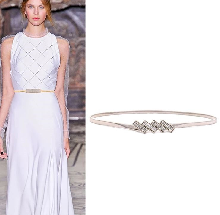 Stretchable waist chain for women belt for girls kamar band belt for girls slim belt for women