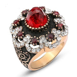 Trendy Lavish Classy Big Stone Fashion Ring For Diva - Size 17 – Accessories Online in Pakistan | Hanaya